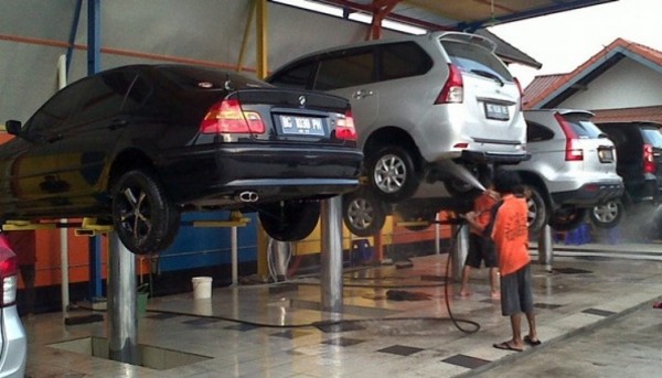 rủi ro khi kinh doanh rửa xe