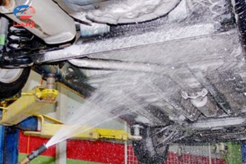 90% Thợ rửa thực hiện sai cách rửa gầm xe ô tô